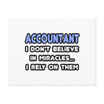 Miracles and Accountants