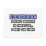 Miracles and Electricians Post Cards