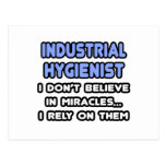 Miracles and Industrial Hygienists Postcard