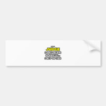 Miracles and Judges ... Funny Bumper Stickers