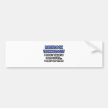 Miracles and Radiologic Technologists Bumper Sticker