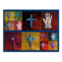 Miracles (blue) postcards