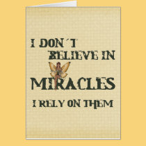 Miracles cards