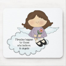 Miracles d'ange tapis de souris