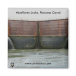 Miraflores Locks, Panama Canal Refrigerator Magnets