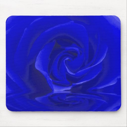 Mirage bleu tapis de souris