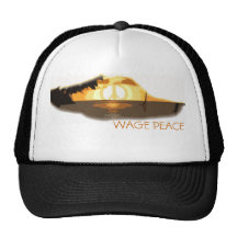 Mirage  Peace Sunset, WAGE PEACE Hats