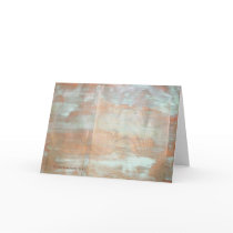 "MIRAGE SPIRAL" Greeting Card (Blank Inside)