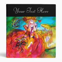 MIRANDOLINA ,Venetian Carnival Masks Binders