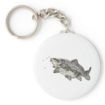 Mirror Carp Keychains