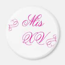 Mis Quince Fridge Magnets