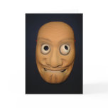 Misawa Noh Mask Greeting Card