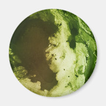 Misc picture 9 - (psychadelic paper green & white) refrigerator magnet