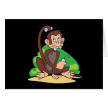 mischevious monkey cards