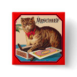 Mischief the Cat Pin