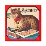 Mischief the Cat Refrigerator Magnet