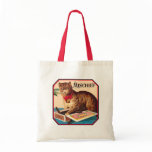 Mischief the Cat - Vintage Ad Tote Bags