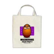 MISCHIEVIOUS - Orange Canvas Bags