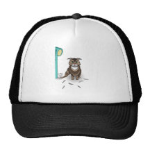mischievous cat series by Ben Jones Hats