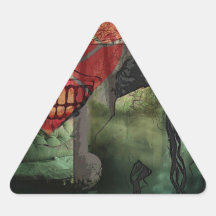 MISERY LOVES COMPANY.jpg Triangle Sticker
