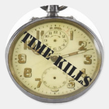 Mises à mort de la montre de Gandhi Autocollants
