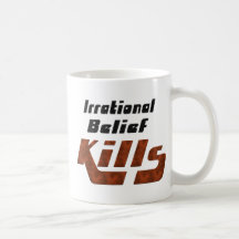Mises à mort irrationnelles de croyance mugs à café