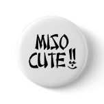 Miso Cute Item Pinback Buttons