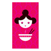 Miso girl business cards