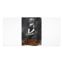 Miss Alicia Pumpkinhead Photo Card