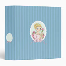 Miss Diana binder (blue)