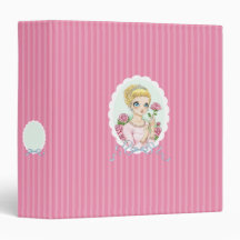 Miss Diana binder (pink)