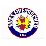 Miss Firecracker postcards