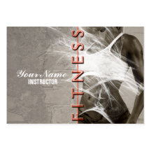 Miss Fitness - Business-, Schedule Card Business Card Templates