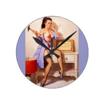 Miss Fix-it Clock