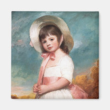 "Miss Juliana Willoughby" Koelkast Magneten