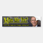 Miss Me Bumper Sticker