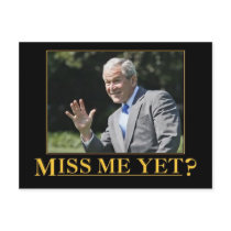 Miss Me Yet? George W. Bush