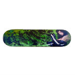 Miss Meowza! - Sk8 Street Art Custom Skateboard