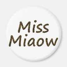 Miss Miaow Magnets