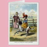 Miss Muff on Her Dog cards