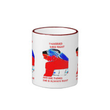 MISS RIGHT COFFEE MUG