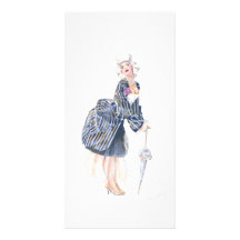 Miss Ro co co Picture Card