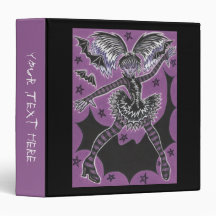 Miss Teen Halloween 'Your Text' binder