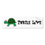 Miss Turtle Bumper Stickers