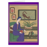Miss Violet Card