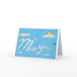 Miss you greeting card