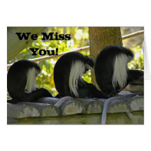 Miss You From Group Greeting Card