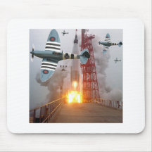 Missile d'attaque de bombardiers de piqué ! tapis de souris