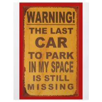Missing Car Flyer Design