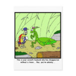 Missing Husband Post Card